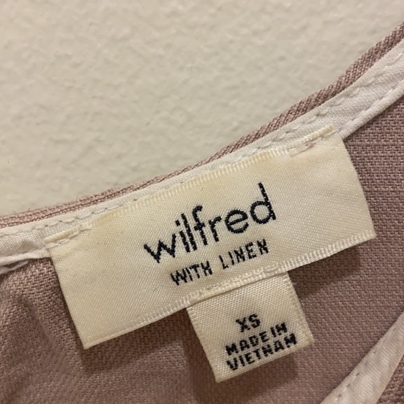 Wilfred Trompette linen dress in light purple - Picture 4 of 4